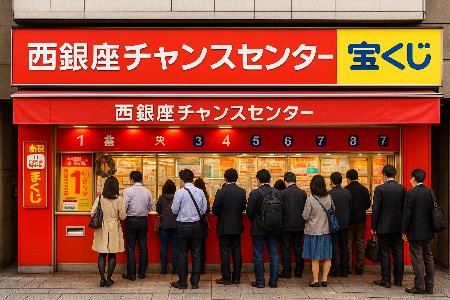 西銀座チャンスセンター 外観イメージ図